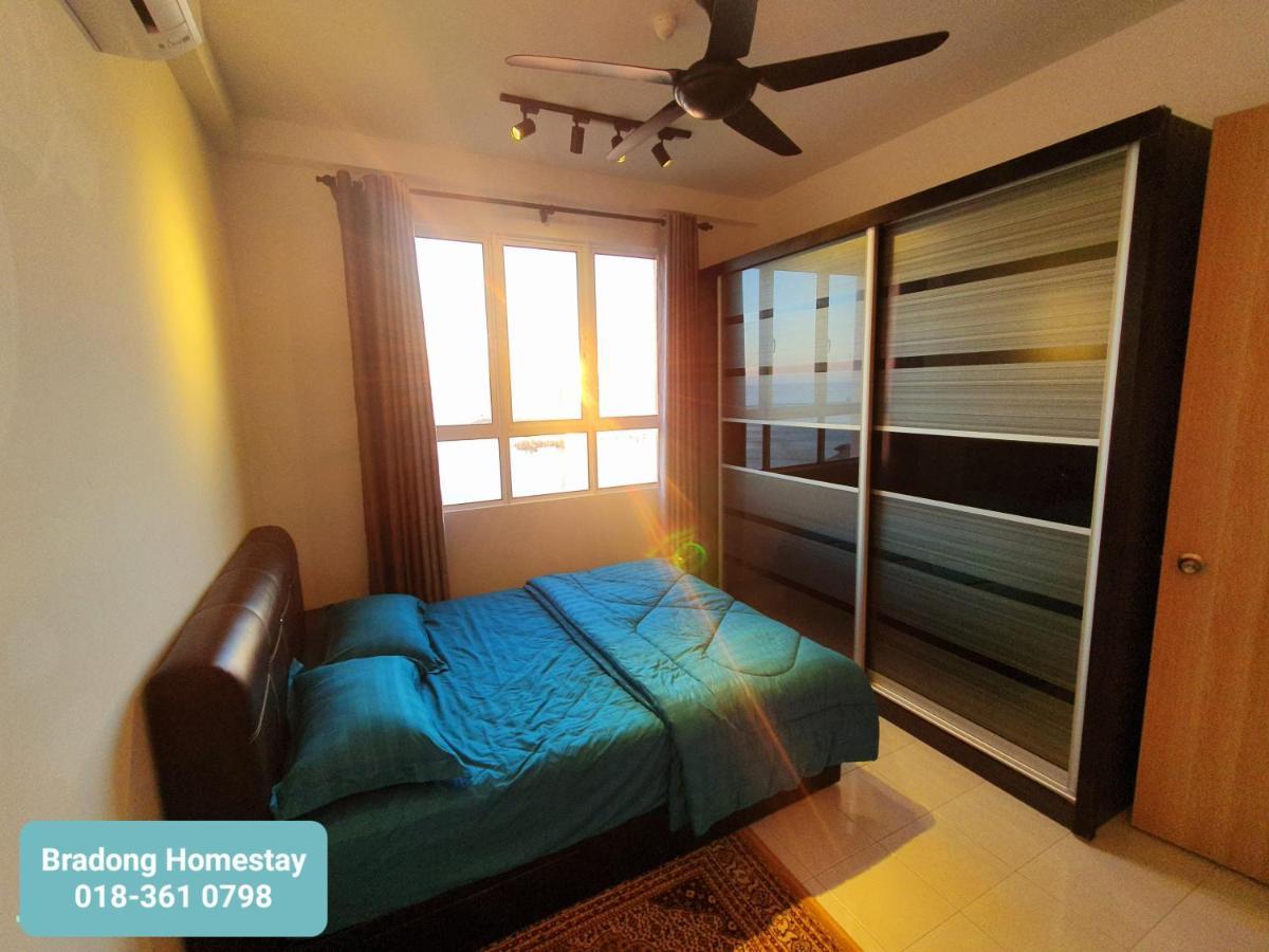 Bradong Homestay - Musllm Only, 3 Queen Bedrooms, Seaview, Infinity Pool, Gym, Near Drawbridge & Ktcc Mall Kuala Terengganu Extérieur photo