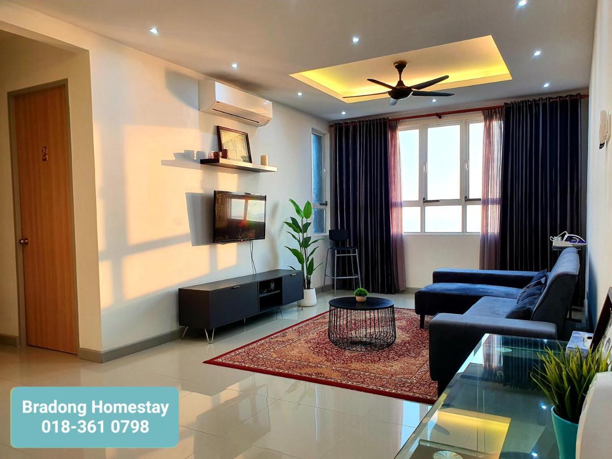 Bradong Homestay - Musllm Only, 3 Queen Bedrooms, Seaview, Infinity Pool, Gym, Near Drawbridge & Ktcc Mall Kuala Terengganu Extérieur photo