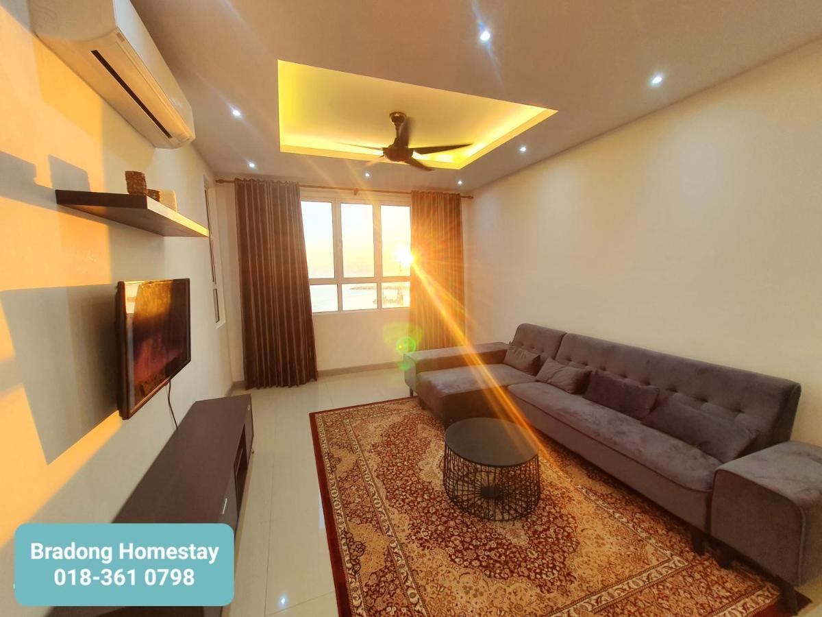 Bradong Homestay - Musllm Only, 3 Queen Bedrooms, Seaview, Infinity Pool, Gym, Near Drawbridge & Ktcc Mall Kuala Terengganu Extérieur photo